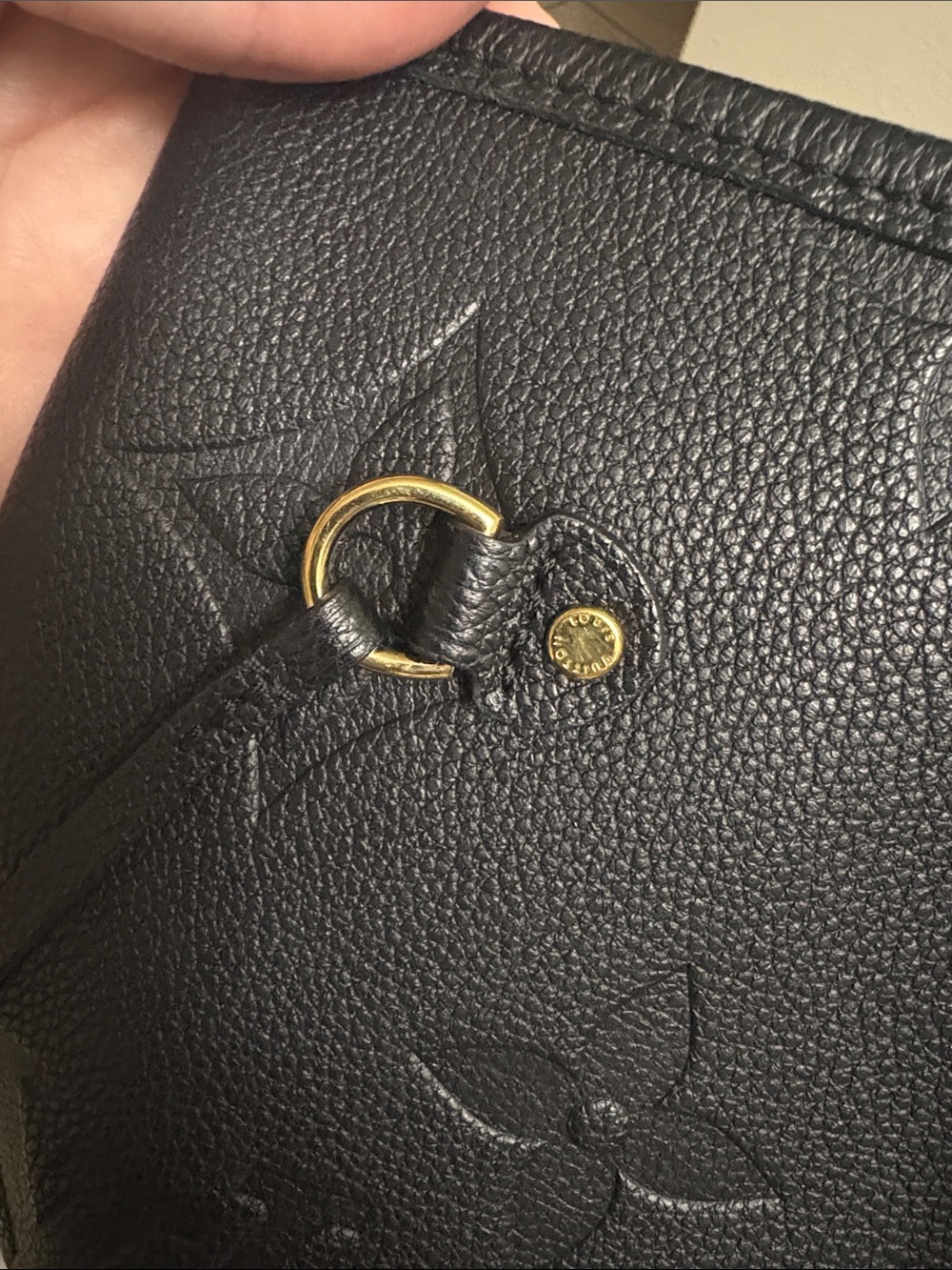 Louis Vuitton neverfull black empreinte leather - Picture 4 of 8